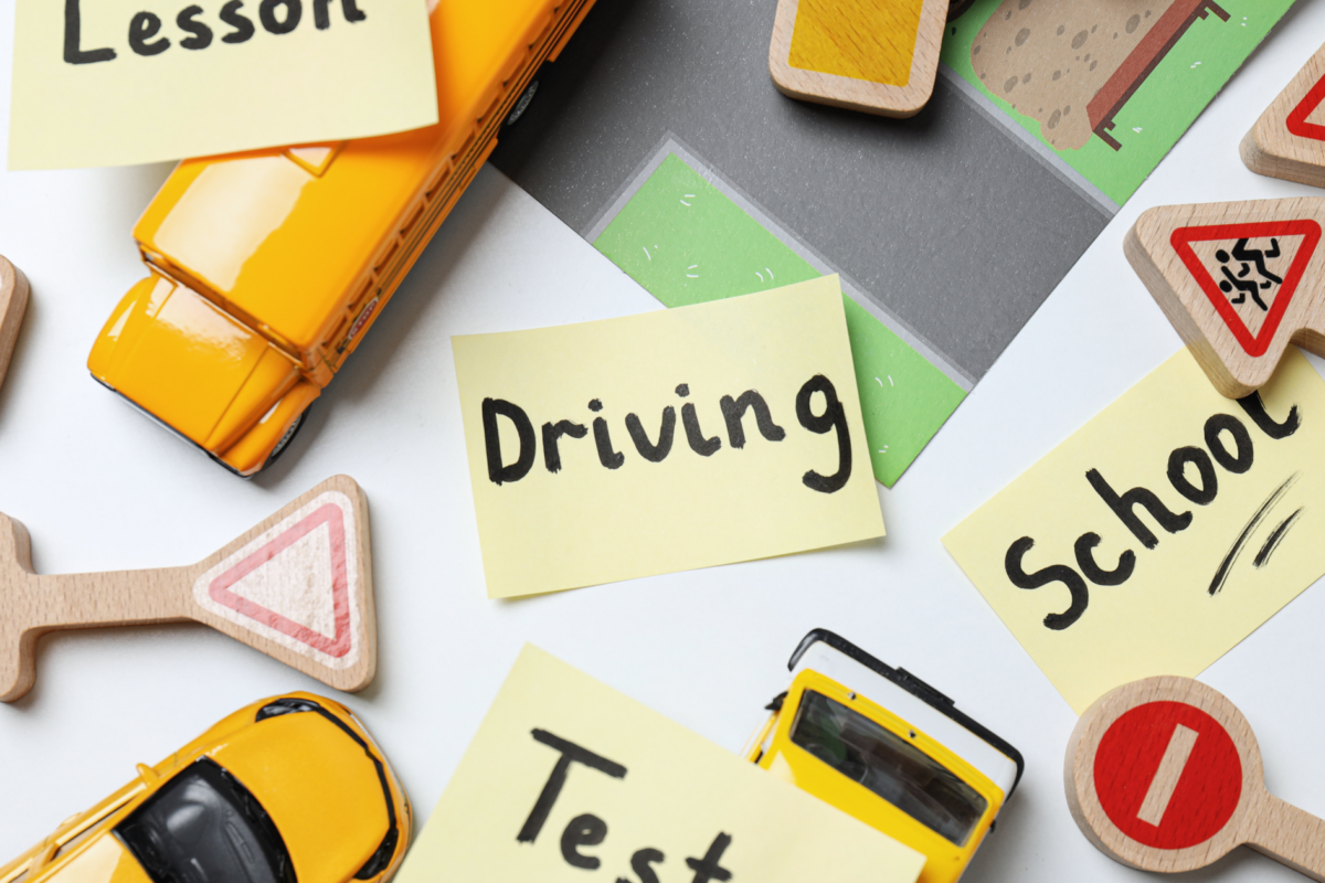 driving school test graphics